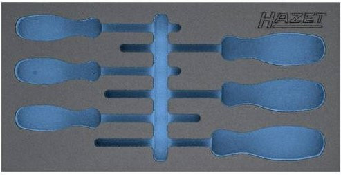 Hazet 2K-Weichschaum-Einlage 163-266L, Breite: 17,2 cm, Länge: 34,2 cm - Bild 1