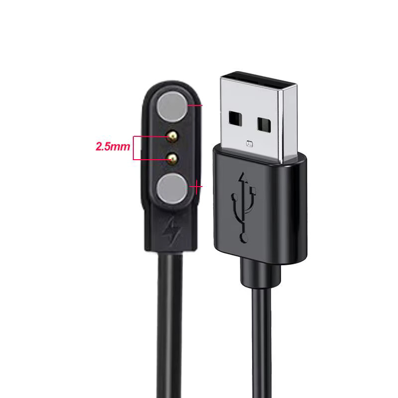 BRYNTHORX Magnetisches USB-C Ladekabel und USB-Dock-Ladestation für Smartwatches in Schwarz - Bild 2
