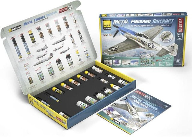 AMMO by MIG Jimenez Solution Box 27 - How to Paint Metal Finished Aircraft - Bild 1