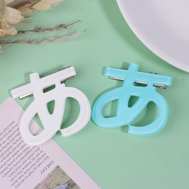 Velishy Haarspange, Japanische Schrift, Aquarell, Mädchen - Bild 1