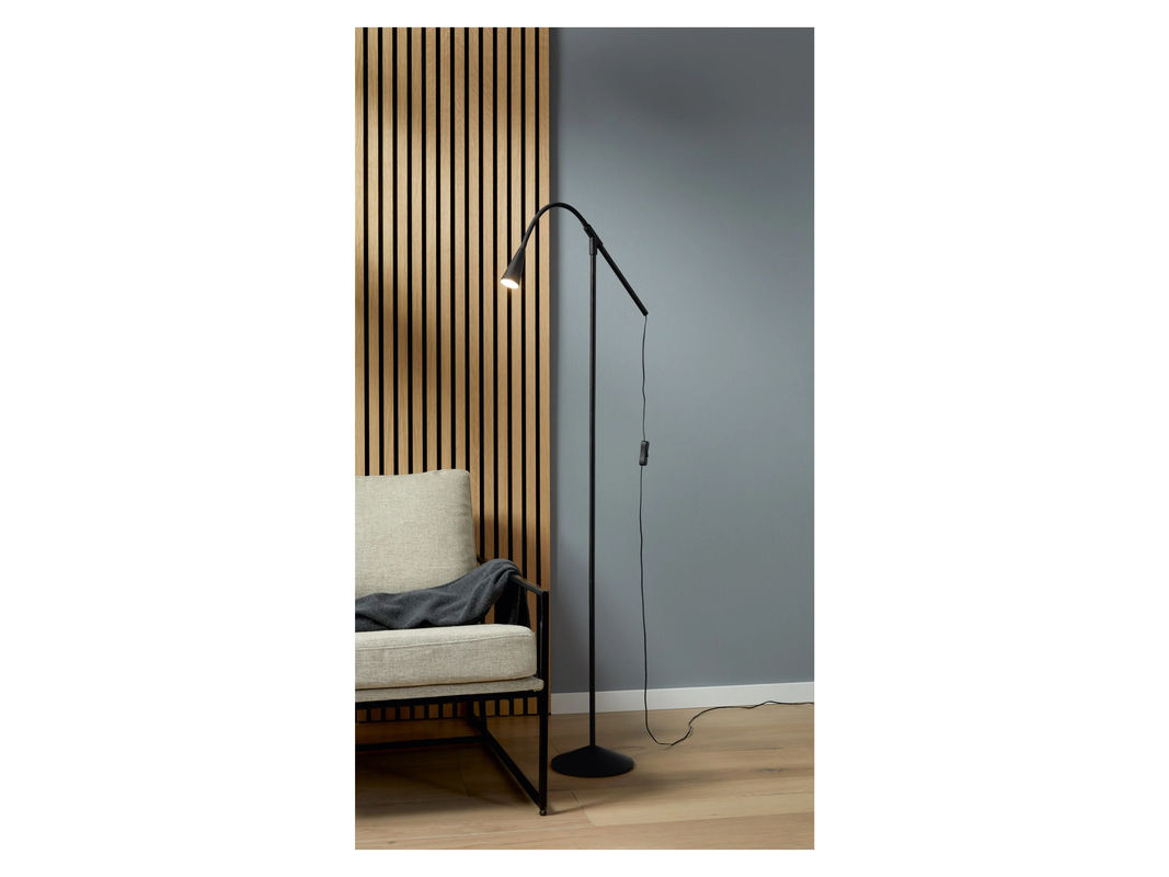LIVARNO HOME Stehleuchte FREYA 1-flammig in Schwarz mit modernem Design und LED-Leuchtmittel - Bild 2