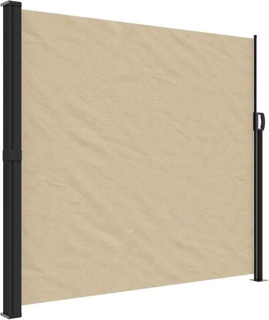 vidaXL Seitenmarkise ausziehbar Beige B: 300 cm, H: 180 cm - Bild 1