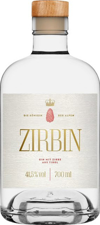 Zirbin Tiroler Dry Gin, Österreich, 41,5 % Vol., 0,7 l