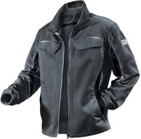 Kübler Pulsschlag Jacke 1324 in Anthrazit/Schwarz mit Cordura Größe 44 - Bild 1