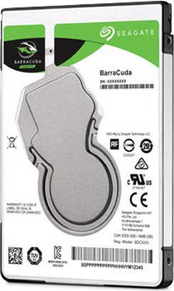 Seagate Guardian BarraCuda ST2000LM015 Interne HDD Festplatte 2TB SATA 6Gb/s 2.5 Zoll 5400 U/min Silber - Bild 1