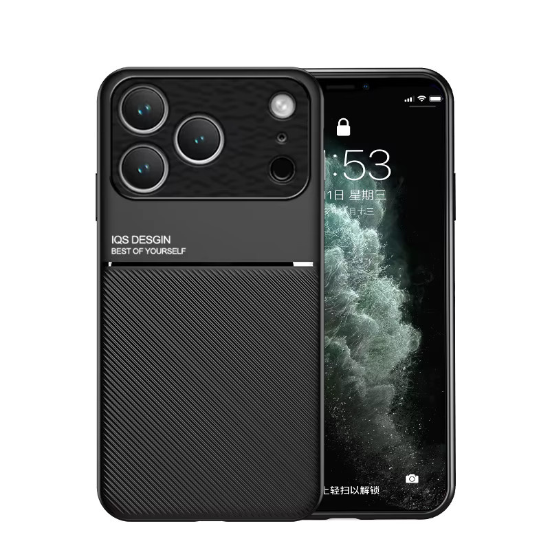 Robuste magnetische Schutzhülle für Apple iPhone 17 Pro Max, 16 Pro, 15, 16 Plus, 16e, 17 Pro Air, rutschfestes Protective Cover in Rot und Schwarz - Bild 4