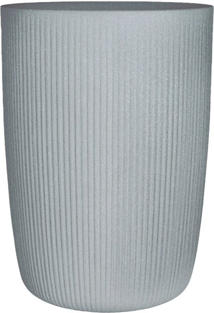 Scheurich Pflanzsäule Linetto High in Stony Grey, Durchmesser: 38 cm, Höhe: 54 cm - Bild 1