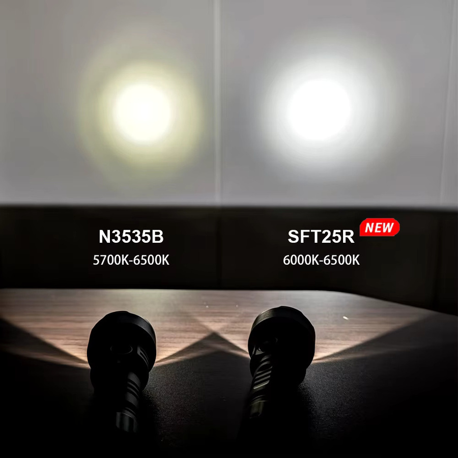 Wurkkos TS12 Mini-LED-Taschenlampe, 1050 Lumen, Schwarz, wiederaufladbar mit Magnet und IP68 wasserdicht - Bild 4