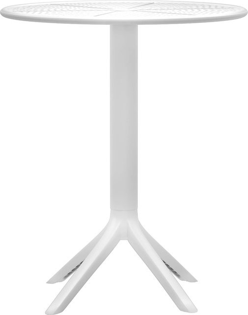 Runder Gartentisch Lacota von CLP aus Polypropylen, UV-beständig, Durchmesser: 60 cm - Bild 1