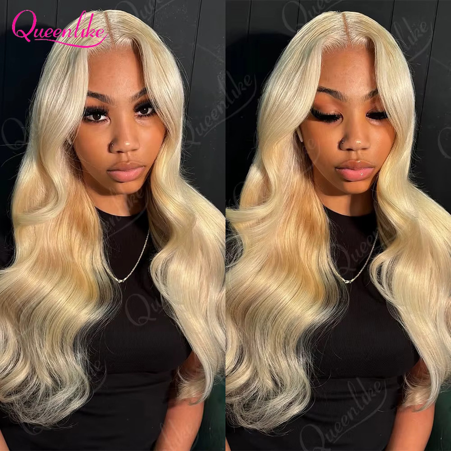 Queenlike Haarverlängerung Brasilianische Haarwebart Bundles, Blond, Körperwelle - Bild 3