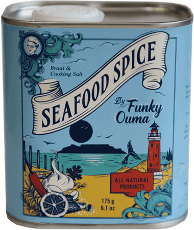 Funky Ouma Seafood Spice Würzmischung 175 g - Bild 1