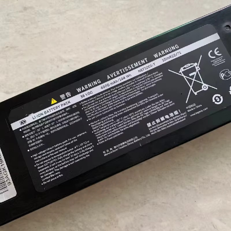 Ninebot Elektroroller-Akku 4650 mAh 36 V in Schwarz für NEF1001-T NEF1001-X AIR T15 - Bild 4