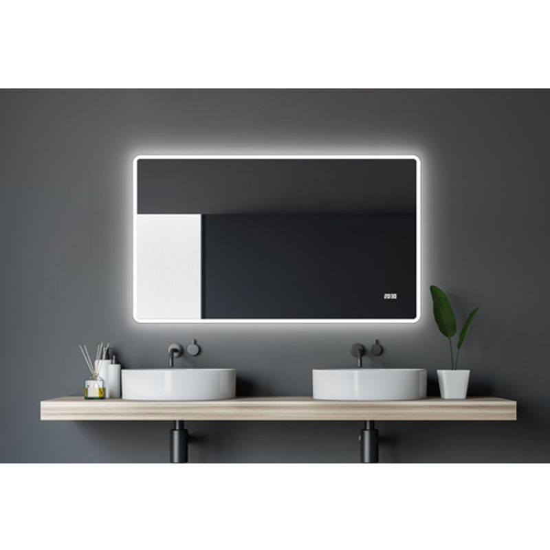 TALOS Badspiegel mit LED-Beleuchtung in Rechteckform, B/H: 120 x 70 cm - Bild 2