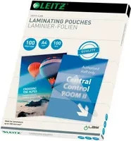 Leitz Laminierfolie DIN A4 transparent 100 Stück - Bild 1
