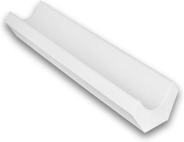 Profhome Decor Eckleiste Zierleiste Musterstück in Weiß, Breite: 10 cm - Bild 1