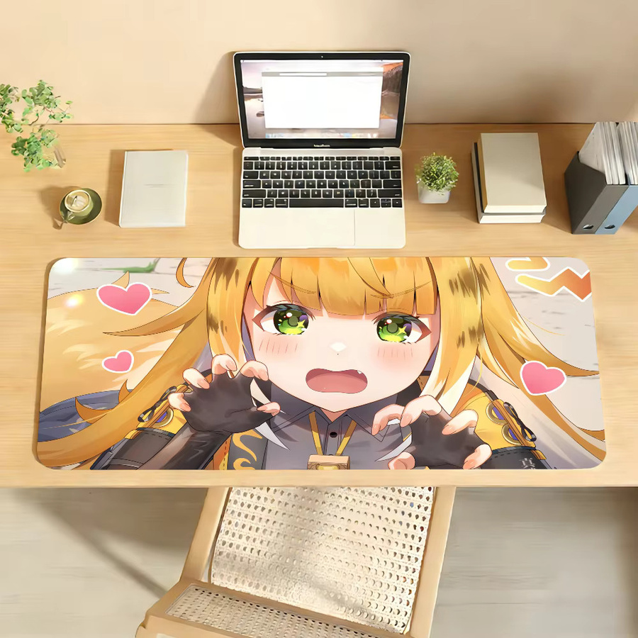 Game ZZZ Jufufu Mauspad Multicolor rutschfeste Gamer-Schreibtischunterlage für Laptop und Büro - Bild 3