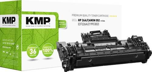KMP Tonerpatrone Schwarz kompatibel mit HP 26A CF226A für Laserprinter mit einer Reichweite von 4000 Seiten - Bild 1