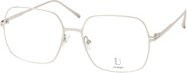Mister Spex Collection Larino 1635 Brille, Vollrand, Quadratisch, Titanium, Silver, Unisex - Bild 1