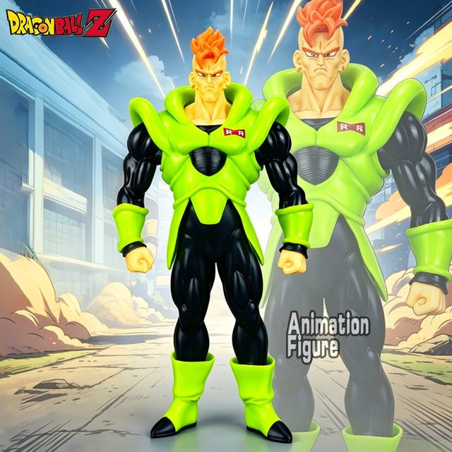 Bandai Dragon Ball Z Android 16, Actionfigur, Kunststoff, 21,5cm - Bild 1