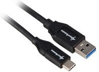 Sharkoon USB 3.2 Gen 2 Kabel USB-A auf USB-C in Schwarz - Bild 1