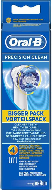 Oral-B Precision Clean Aufsteckbürsten, 4 Stück - Bild 1