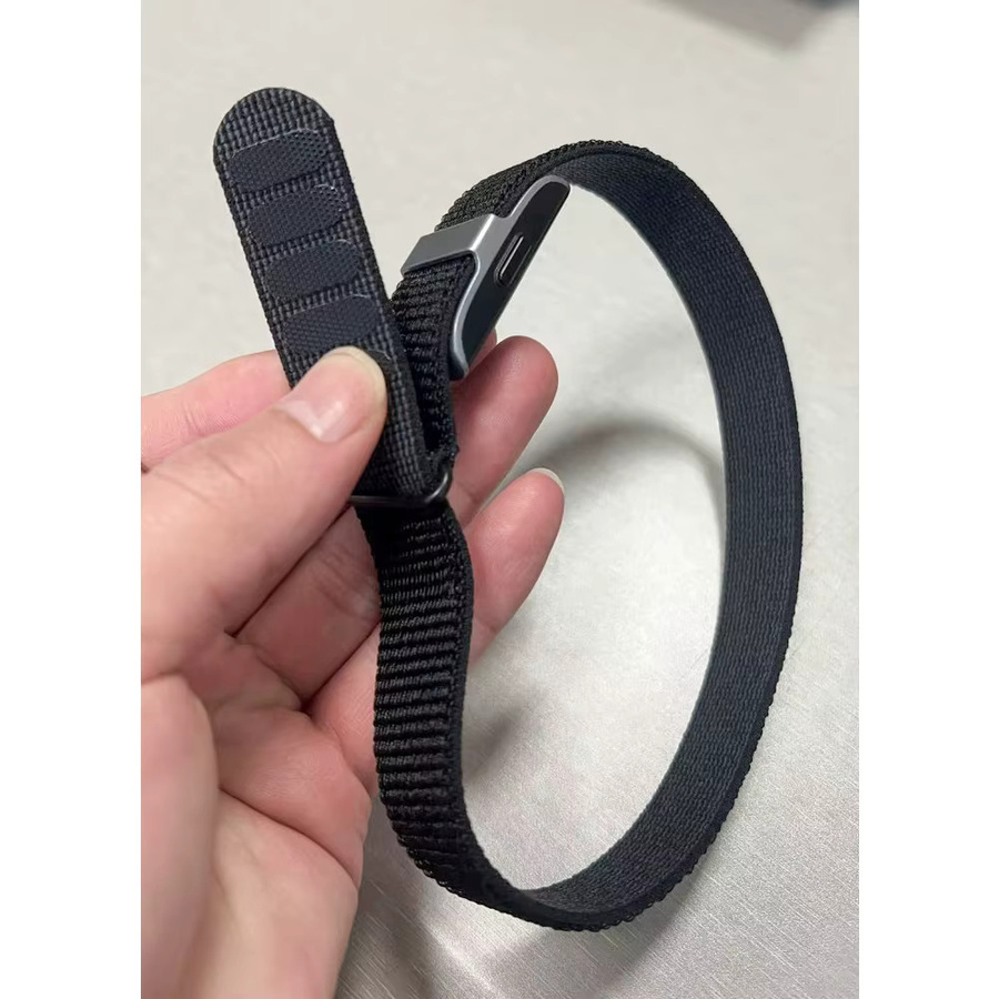 Hume Health Uhrenarmband Nylon, Schwarz, Unisex - Bild 5