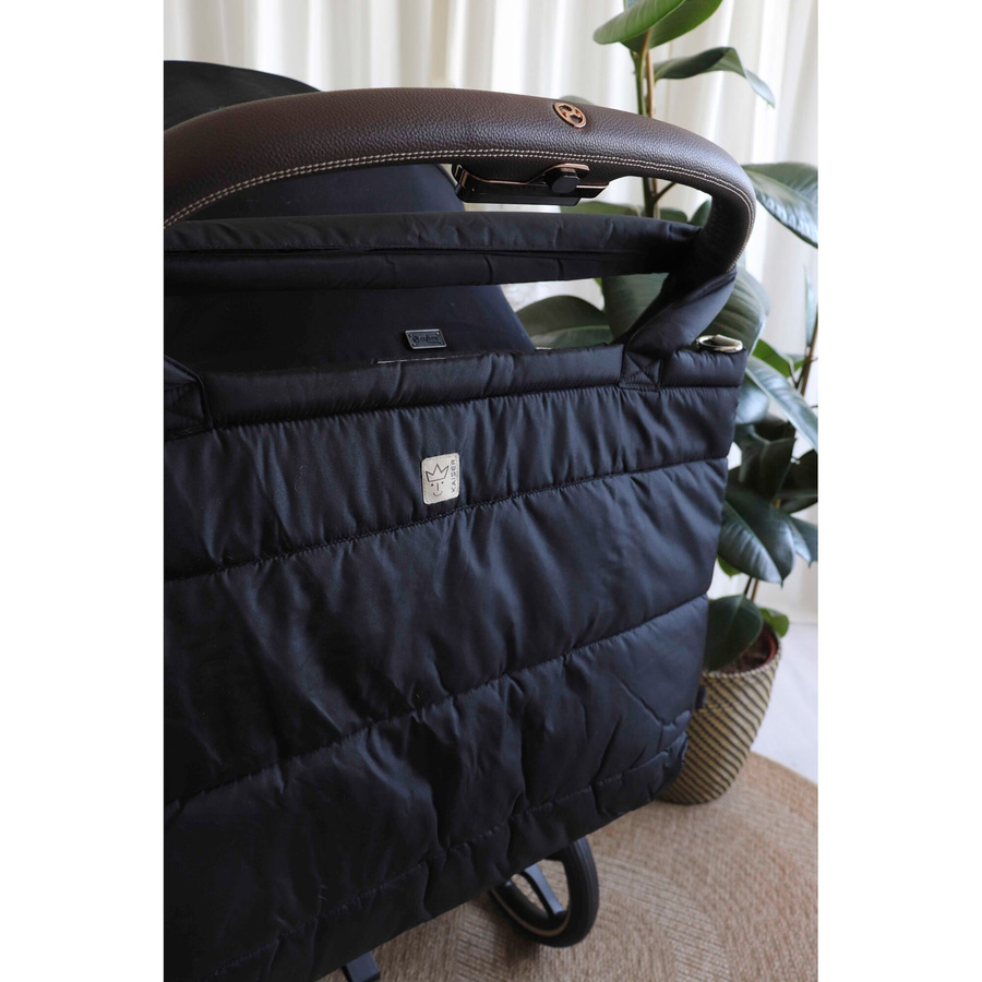 Kaiser Wickeltasche YANN Shoulder Bag in Schwarz aus Baumwolle, B: 42,0 cm, T: 6,0 cm, H: 60,0 cm - Bild 1