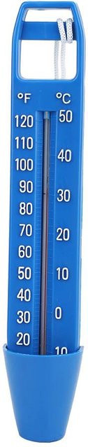 TOMTOP JMS Schwimmendes Thermometer in Blau für Pool, Spa und Badewanne mit Schnur - Bild 1