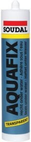 Soudal Aquafix MS-Polymer Klebstoff transparent 310 ml - Bild 1