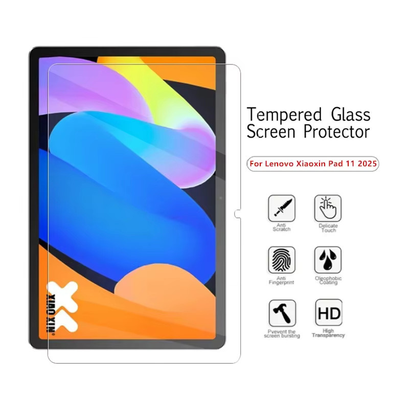 2er-Set Displayschutzfolie aus gehärtetem Glas für Lenovo Xiaoxin Pad 11 2025 und IdeaPad Tab 11/K11 Gen2, transparent - Bild 2