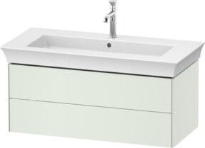 Duravit Waschtischunterschrank White Tulip ohne Aufsatz, Farbe Weiß Seidenmatt, B/T/H: 98,4 x 45,8 x 41 cm - Bild 1