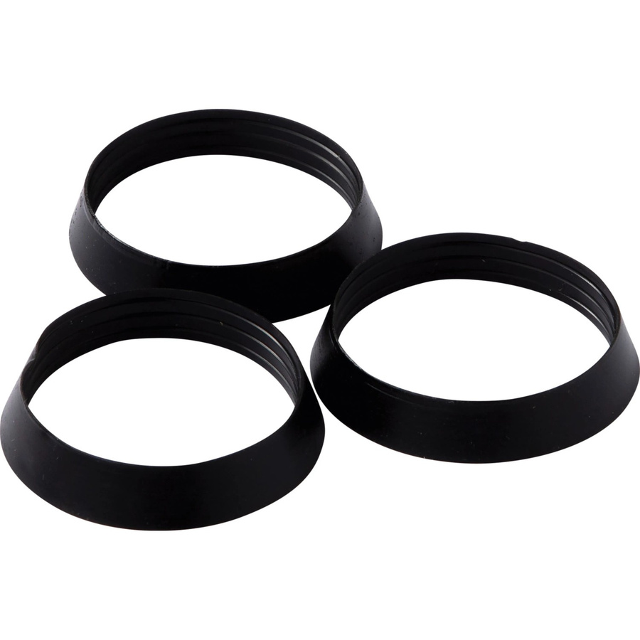 KÖRO Keildichtung Weich 1 1/4 Zoll für 32 mm Siphons, Schwarz, 3 Stück - Bild 2