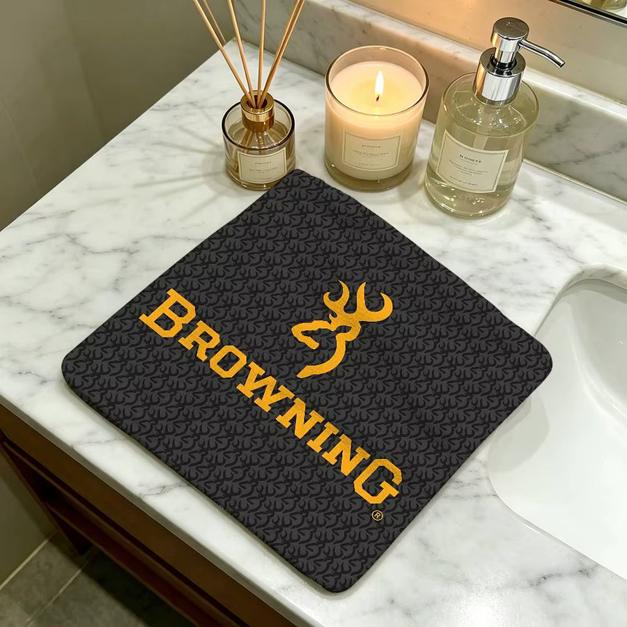 B-Browning Logo Hängendes Handtuch aus Polyester-Baumwolle in Schwarz - Bild 2