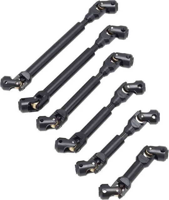 Universal Upgrades Hochleistungs-Antriebswelle aus Stahl 45, Metall, Schwarz - Bild 1