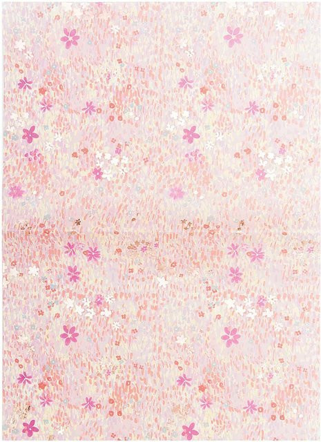 Rico Design Paper Poetry Paper Patch Papier Blumenwiese in Rosa, 30 x 42 cm - Bild 1