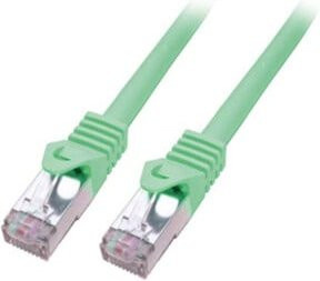 e+p Patchkabel Cat.7 Ethernet LAN grün, Länge: 5 m - Bild 1