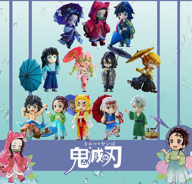 Bandai Demon Slayer Plum Rain Mystery Blind Box, Sammlerfiguren, Einzelfigur - Bild 1