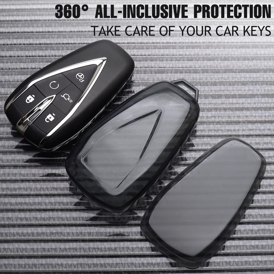 Transparente TPU-Schlüsselhülle für Changan CS35 PLUS CS75PLUS CS55PLUS Eado UNI-T UNI-K Oushang X5 X7 EV - Bild 2