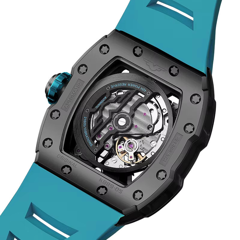 Pagani Designs Armbanduhr Automatik, Edelstahl, Schwarz, Herren - Bild 5