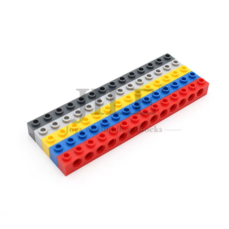 jile MOC 32018 Technische Bausteine 1x14, 10-teiliges Set, Schwarz - Bild 2