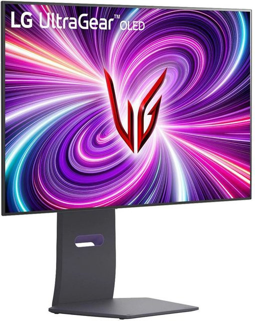 LG UltraGear 32GS94UX-B Gaming Monitor 31,5 Zoll 4K UHD OLED in Schwarz und Grau mit 480 Hz und 0,03 ms Reaktionszeit - Bild 1