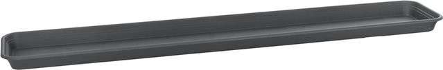 Florus Universal Pflanzkasten-Untersetzer aus Kunststoff in Anthrazit, Breite: 100 cm - Bild 1