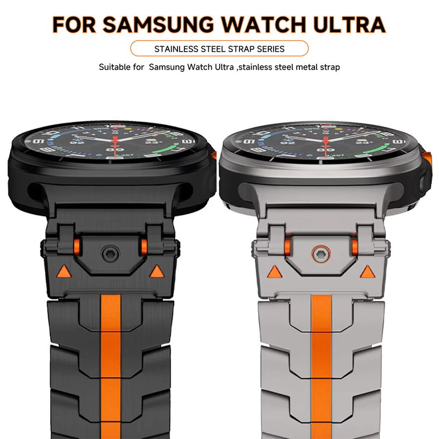 Geekthink Uhrenarmband Edelstahl, Silber, Herren - Bild 5