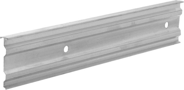 Sarei Kappleiste aus Aluminium stranggepresst, Farbe: Silber, B/H/T: 56 x 5,6 x 1 mm, Länge: 1000 mm - Bild 1