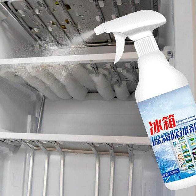 Pulse Steps Enteiser Spray für Kühl- und Gefriergeräte, 500 ml, Reiniger und Eisschicht-Entferner in Grau - Bild 1