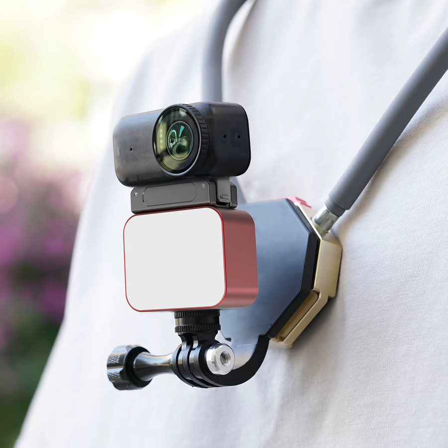 DJI Magnetisches Schnellverschluss Selfie-Licht mit 5-Stufen Helligkeitseinstellung für Osmo Nano und Action 6 Kameras - Bild 4