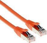 ACT CAT6A S/FTP Patchkabel Ethernet LAN Snagless mit RJ45 Steckern, Orange, Länge: 10 m - Bild 1