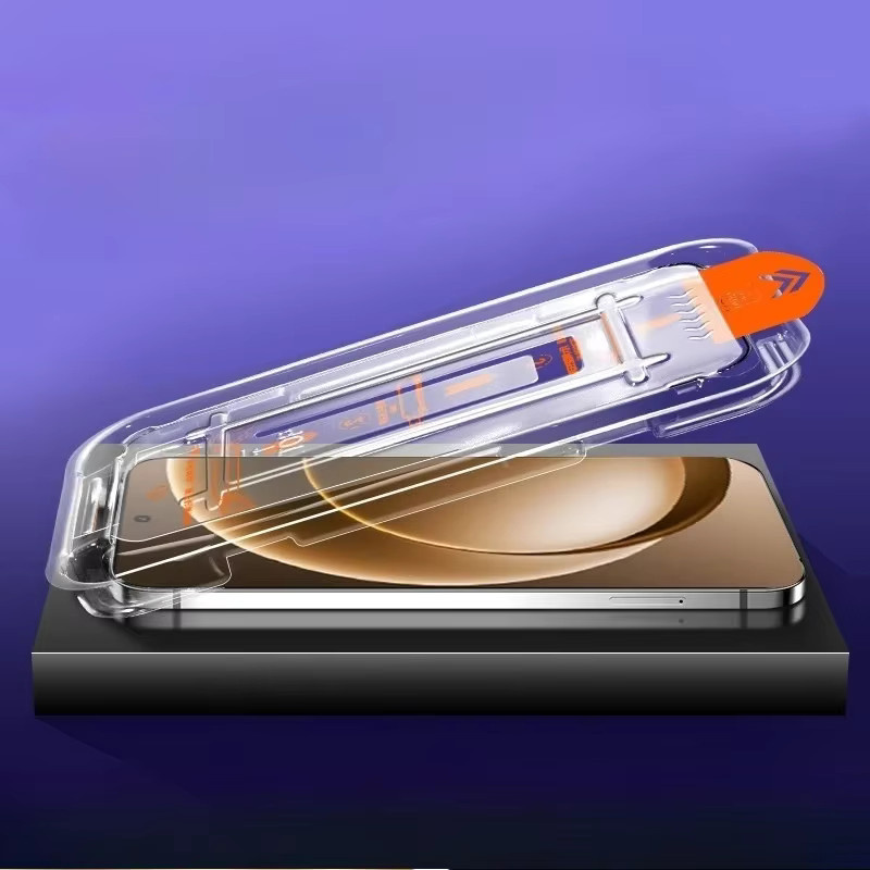 9D-Glas-Displayschutzfolie aus gehärtetem Glas für OnePlus 15 13 12 11 R T Nord 5 4 3 in Transparent mit Installationswerkzeug für staubfreie und vollständige Abdeckung - Bild 2