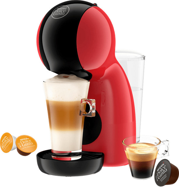 Krups NESCAFE Dolce Gusto Piccolo XS Kapselmaschine in Rot mit Auto-Shutoff - Bild 1
