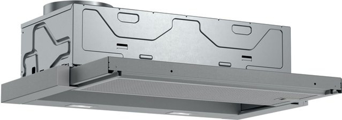Bosch DFL064A52 Flachschirm-Dunstabzugshaube in Silbermetallic mit LED-Display für den Einbau (Umluft und Abluft) - Bild 2